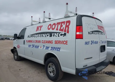 2022 Chevrolet Express Cargo Rwd 2500 Regular Wheelbase Wt z USA, uszkodzony, nr VIN 1GCWGAF72N1237980